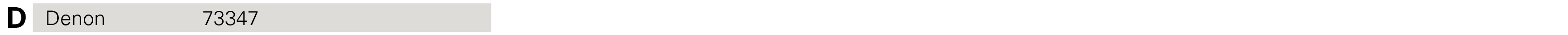 List preset codes AVR
